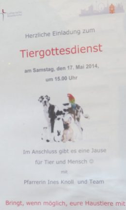 2014_05_05 Wien (A), Tiergottesdienst
