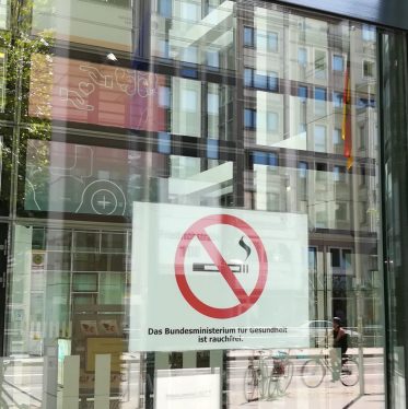 2018_07_30 Berlin, BMG: Das Bundesministerium für Gesundheit ist rauchfrei
